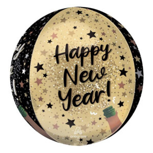 16"PKG ORBZ NEW YEAR NATURAL SPARKLE