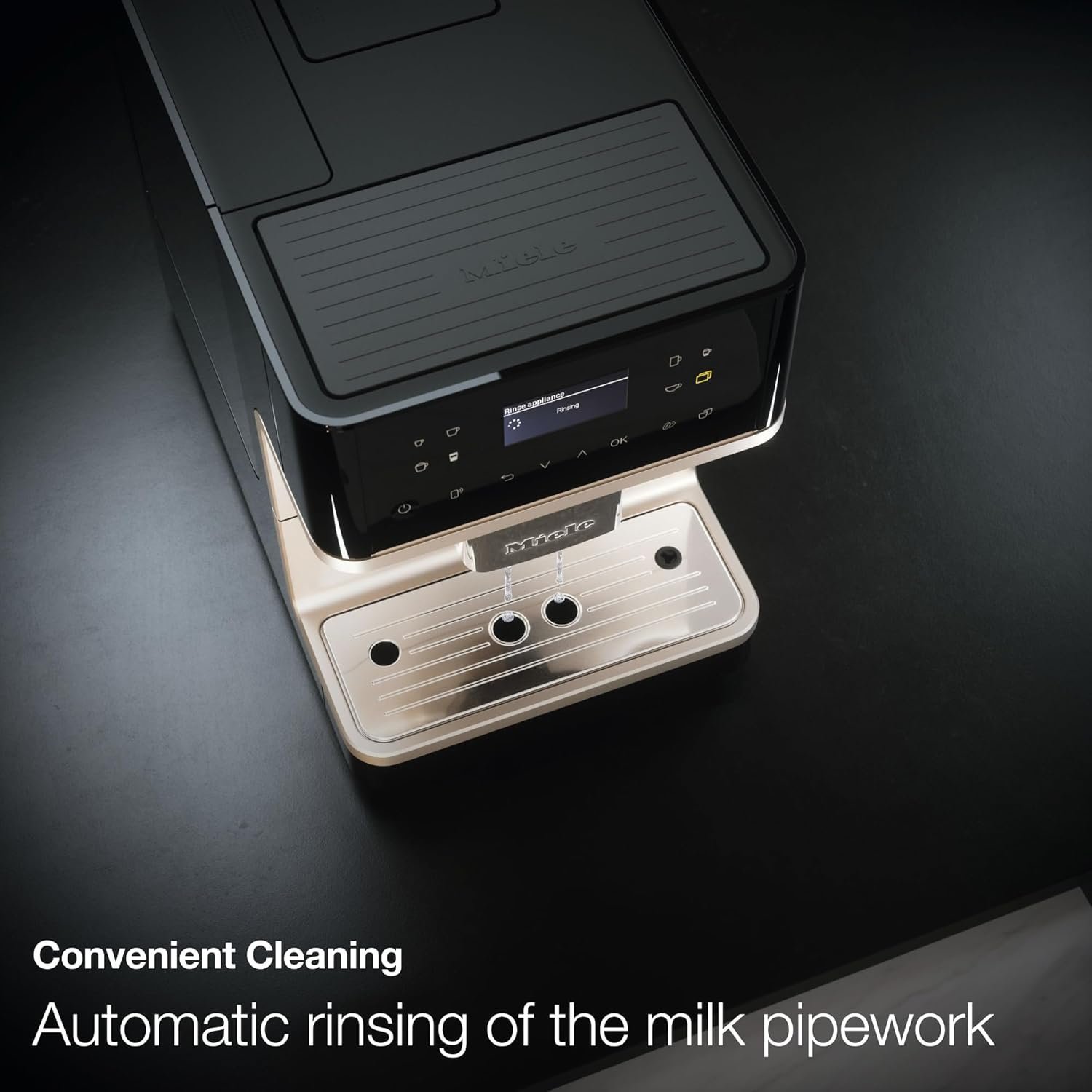 Alternative view of Miele MilkPerfection Fully Automatic Coffee Maker & Espresso Machine CM6360