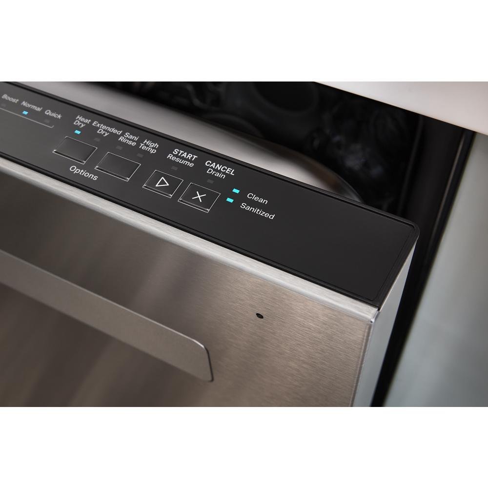 Alternative view of Whirlpool 24-inch Top Control Quiet Dishwasher with 3rd Rack Stainless Steel