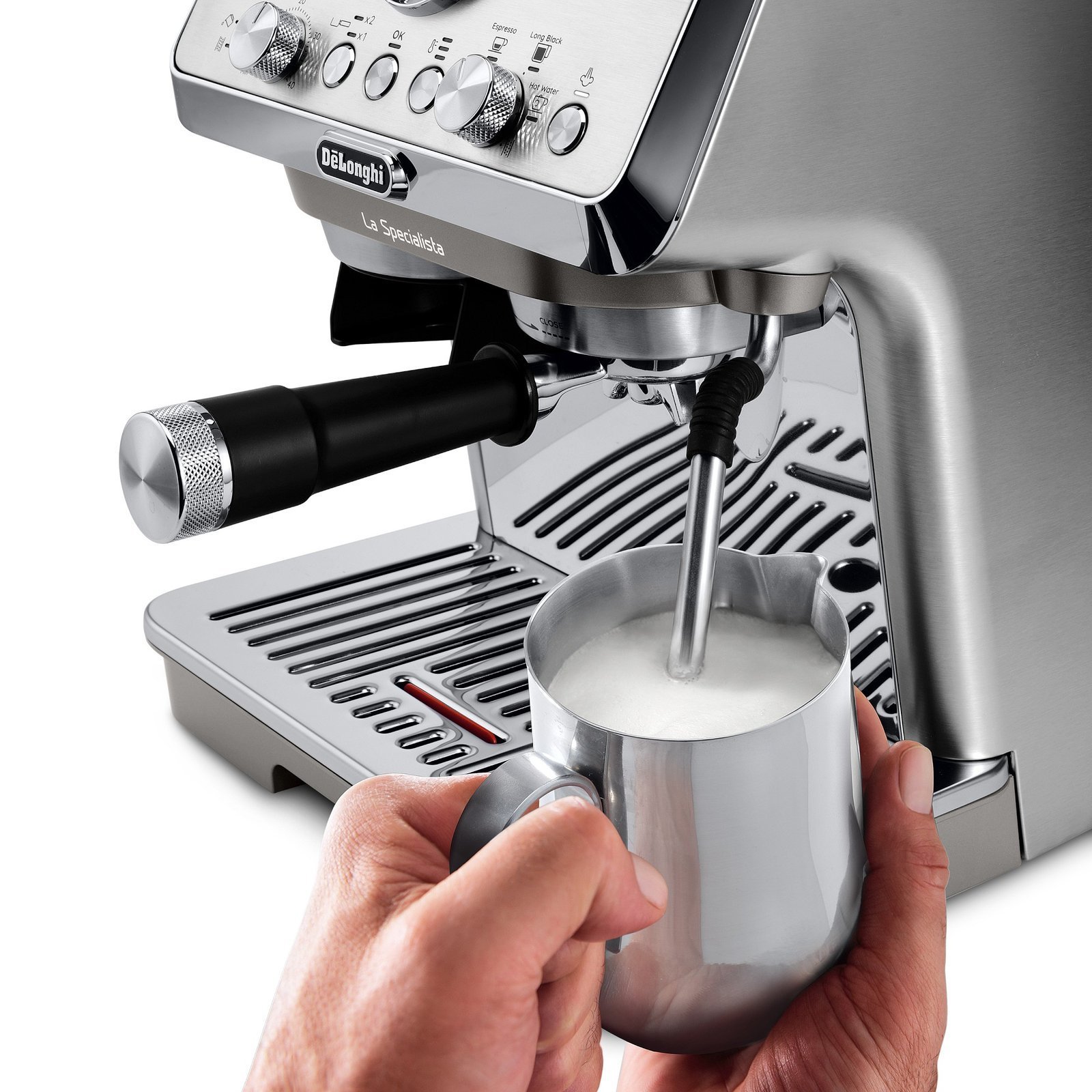 Alternative view of Breville Barista Express Espresso Machine BES870XL, Brushed Stainless Steel
