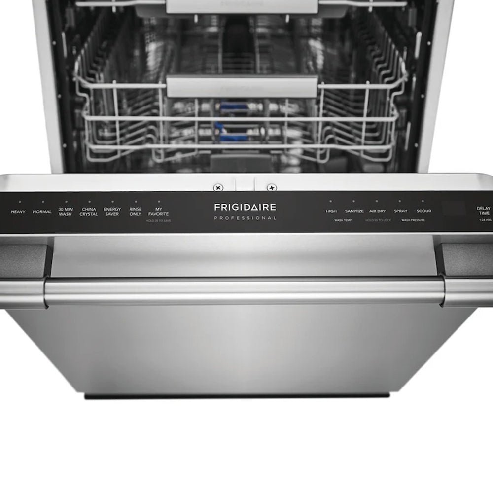 Alternative view of FRIGIDAIRE FPID2498F9A 24″ Professional Built-In Dishwasher with EvenDry™ System STAINLESS STEEL